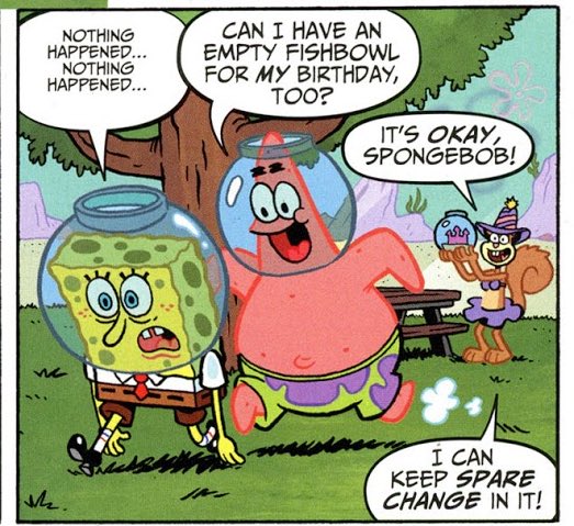 Spongebob Comics out of context tweet media