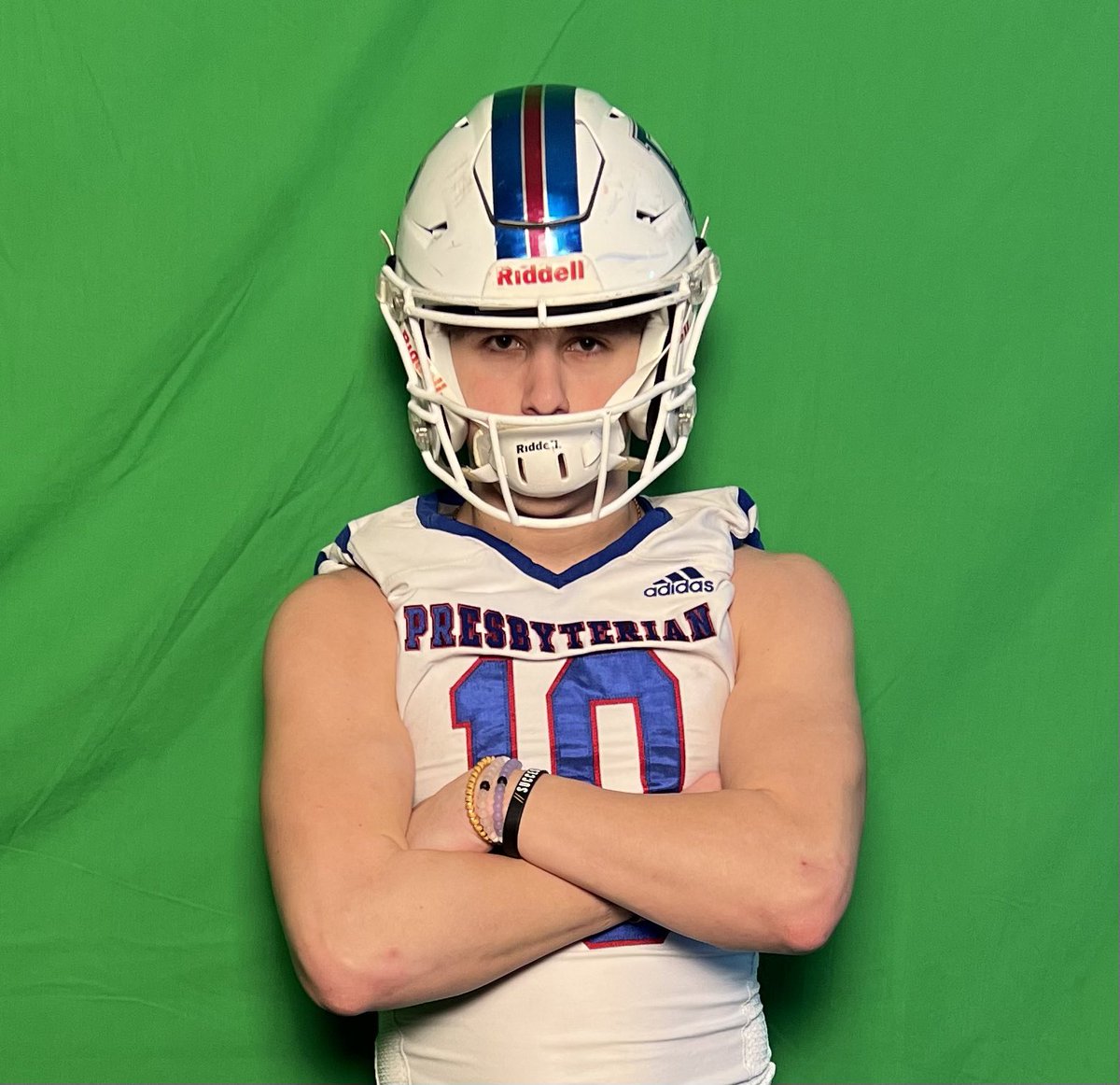 After a great visit, I’m thankful to have received an offer from Presbyterian College, go BlueHose🔵⚪️ <a href="/CoachSirrArchie/">Aaron Archie</a> <a href="/COACH_JOJACK/">Jo Jackson</a> <a href="/Coach_Englehart/">Steve Englehart</a>