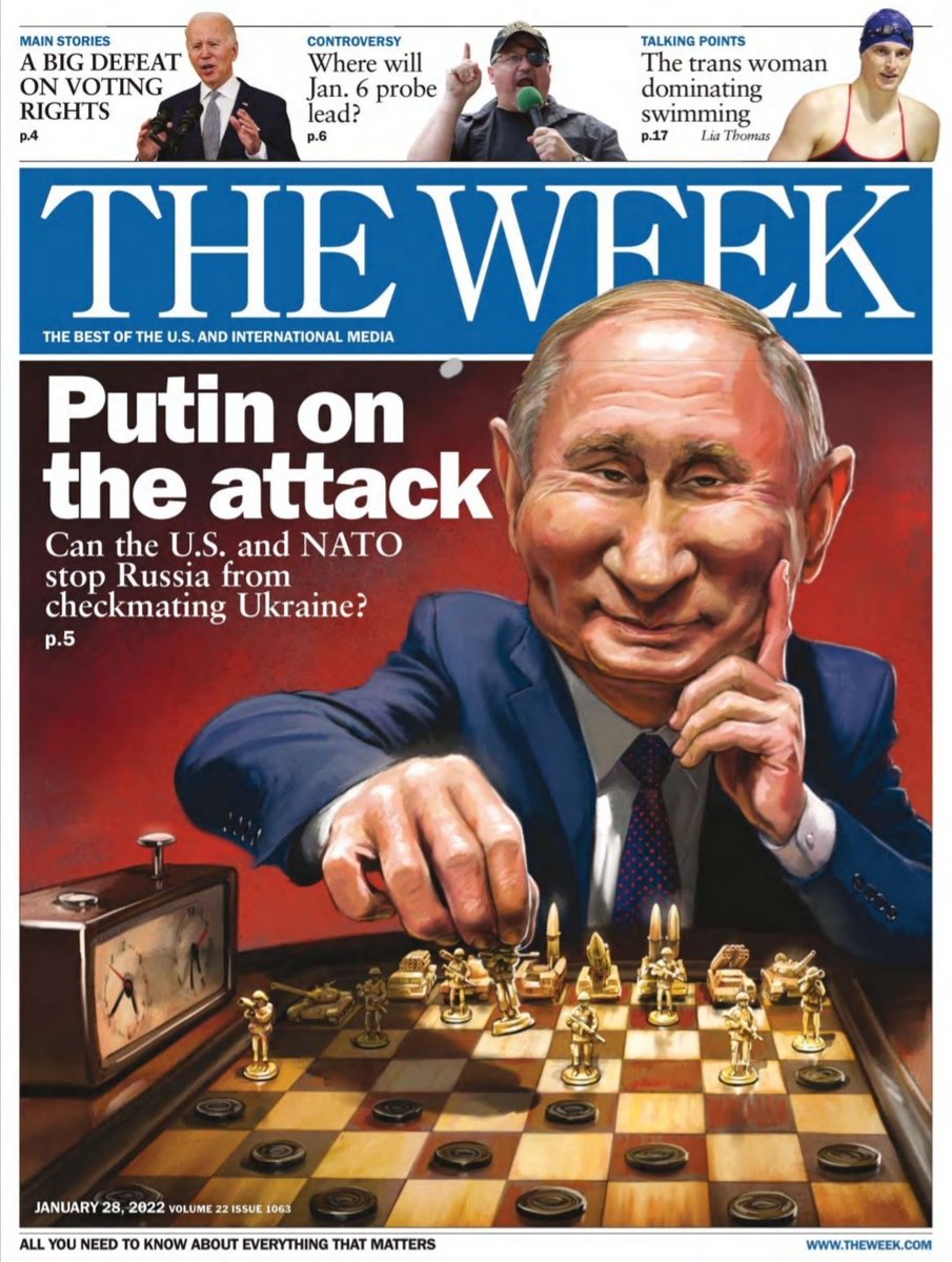 The week magazine. The week журнал.