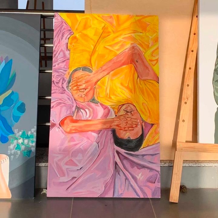 l4artiste's tweet photo. Its always an honor wen fellow artists use my work as a reference 💜💛 https://t.co/Fp9Xo3V0P2