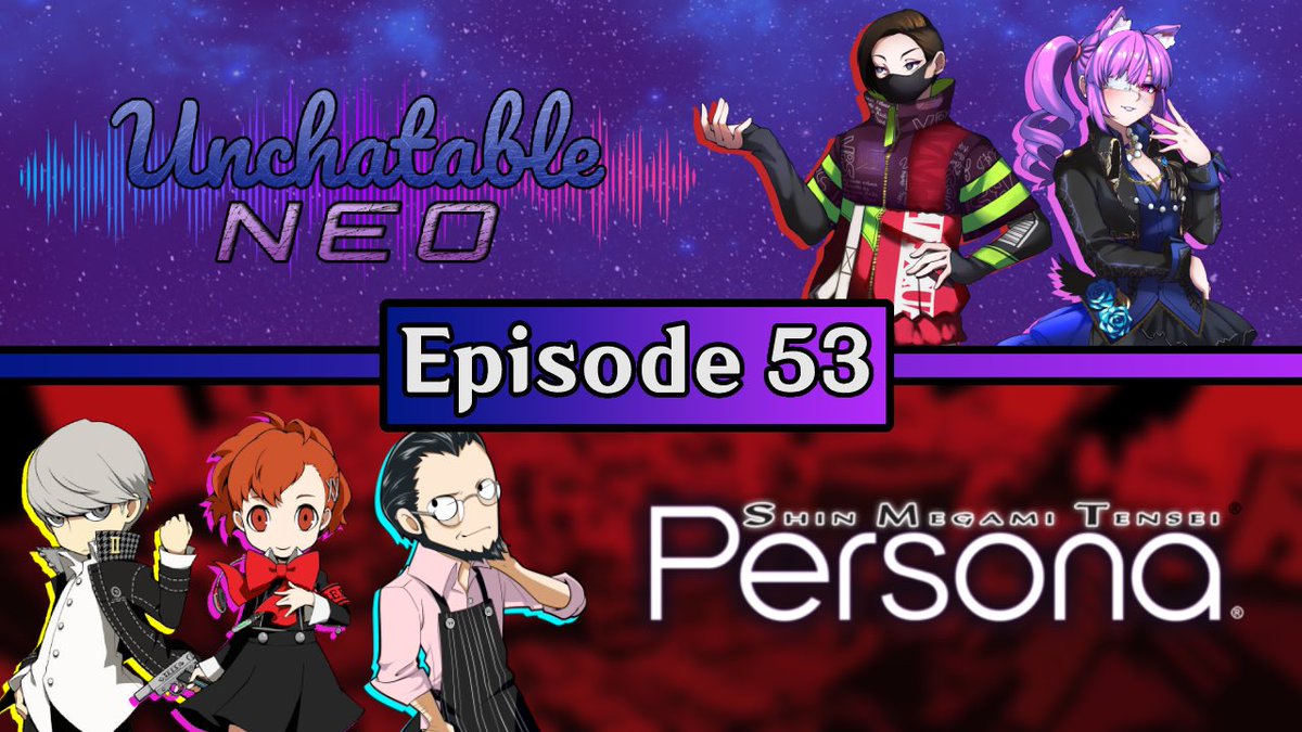 Unchatable's tweet image. Alright, everyone. Time to take a dip back into our Persona roots with a special episode to talk about why we love the series, featuring @UnearthedShow! Join the alphabet mafia today! youtu.be/J8R2mnFUQks