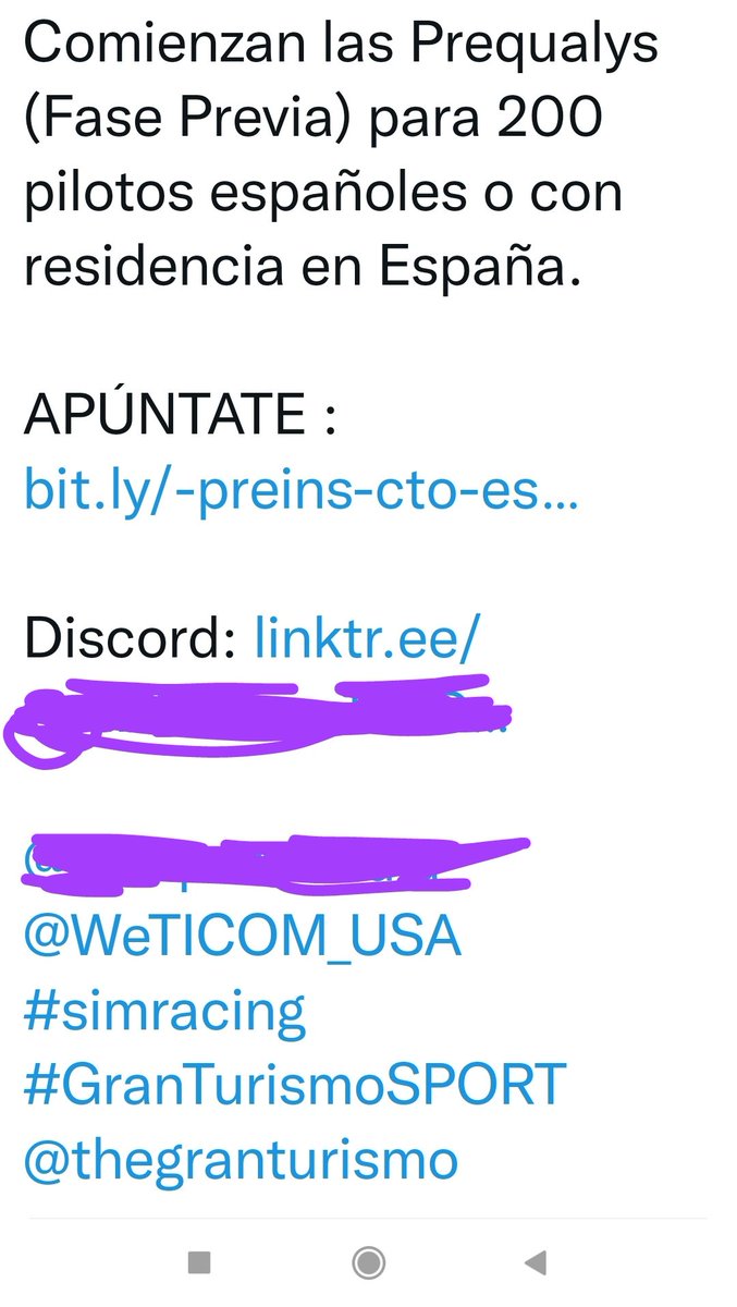 Jamás!! Nunca he comentado ABSOLUTAMENTE NADA sobre ellos. NUNCA!!
¿Os suenan?