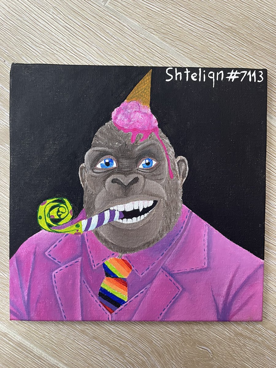 ShteliyanP's tweet photo. @PrimeApePlanet this project is so 🔥 and me and my girlfriend are so committed, checkout this fan art, I hope we could manage to get WL soon
Love you all ❤️ https://t.co/zGRZhKmWEs