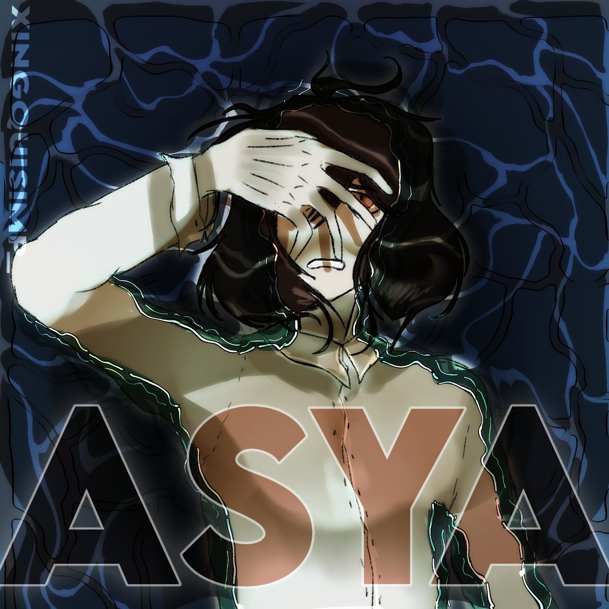 XingqiuB's tweet photo. Asya, what are you doing in water???#mazm #pechka https://t.co/CCISY5g5zT