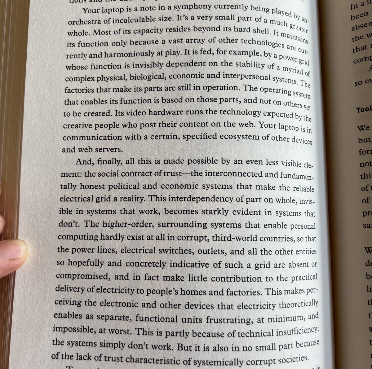 Love this explanation from <a href="/jordanbpeterson/">Dr Jordan B Peterson</a> explaining why technology (whether hardware or software) is as organic as the dirt we come from.