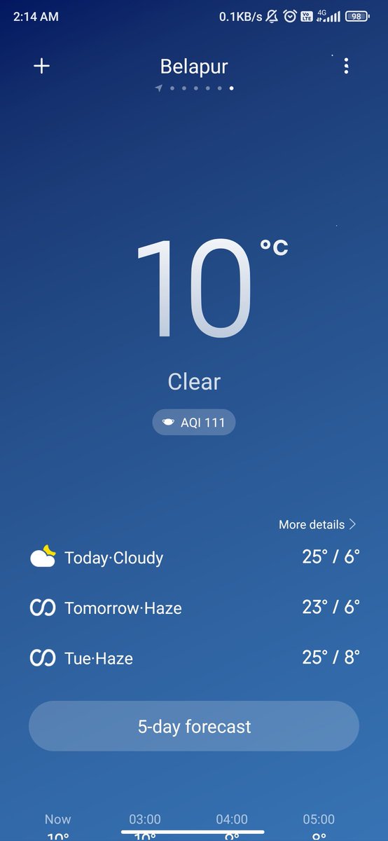 vaibhavjoshi_'s tweet image. Belapur alredy at 10c