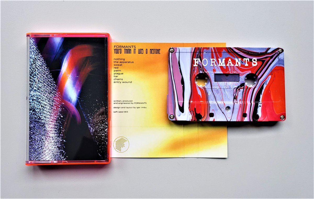 IDIOTEQ's tweet photo. Special premiere and a real treat for fans of experimental #electronic music coming up tomorrow on https://t.co/9GCljhElUu ▪️◾️◼️⬛️
#softseedmusic #formants @LowerAutomation #cassette #tapes #tape #cassettes https://t.co/h97Kf8HEb4