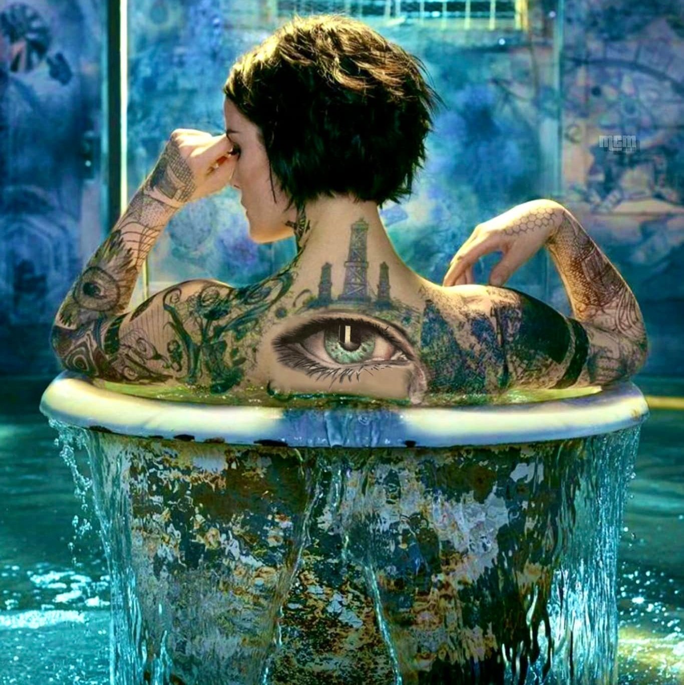 Jaimie Alexander тату