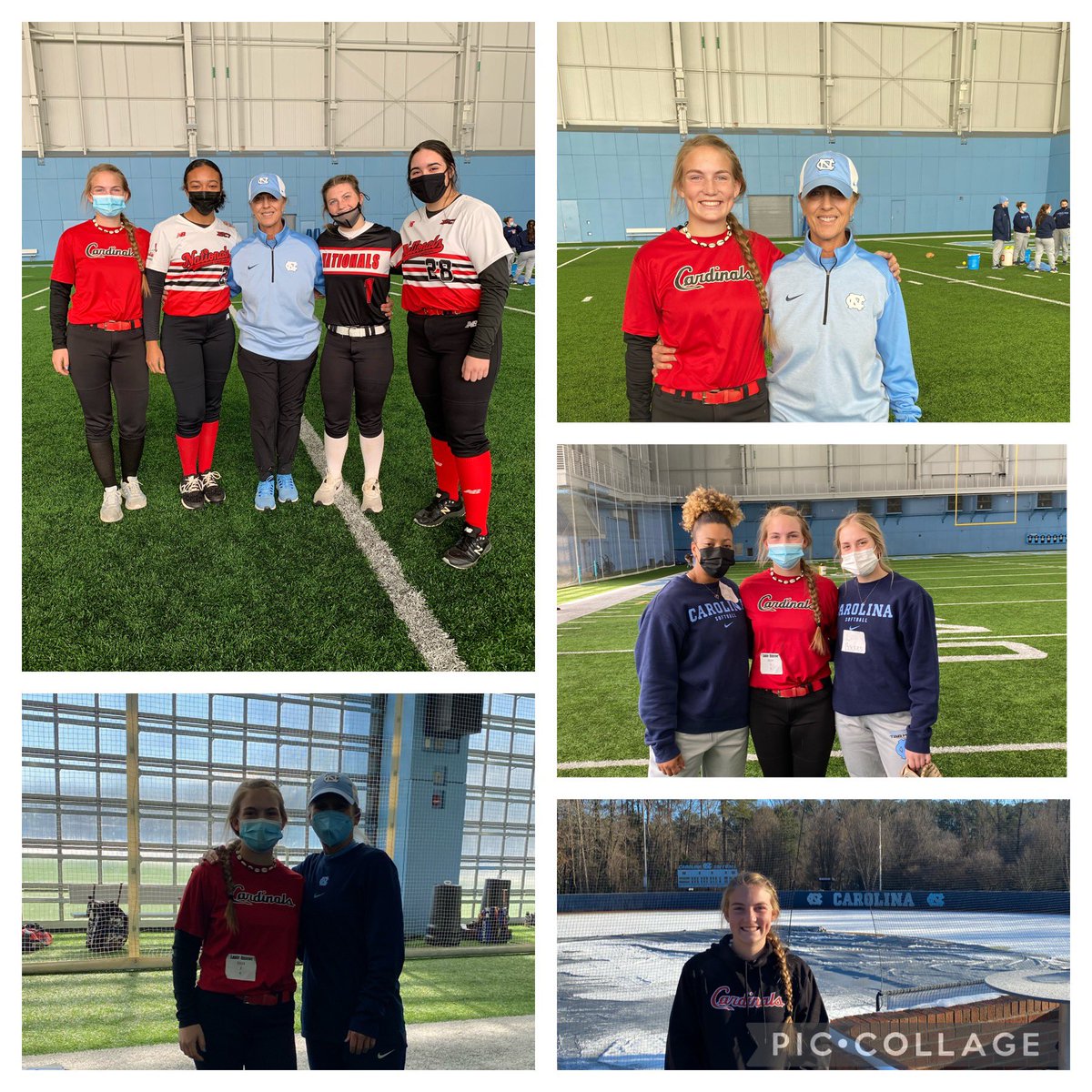 Thank you so much <a href="/UNCSoftball/">Carolina Softball</a> for an awesome camp this morning! I enjoyed every second of it and learned so much, loved the drop ball drill! <a href="/UNCCoachPapa/">Donna J. Papa</a> <a href="/MaryJoFirnbach/">Mary Jo Firnbach</a>