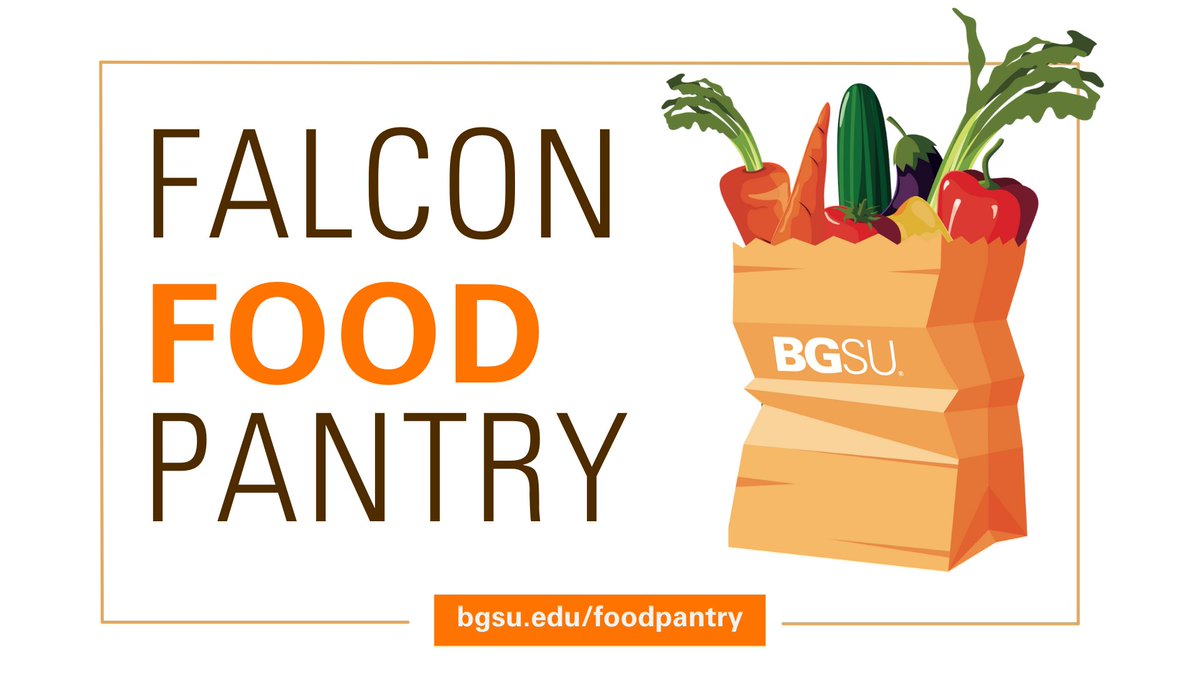 The Falcon Food Pantry is officially open! 🧡 Learn more about how you can donate or volunteer at <a href="/falcon_food/">Falcon Food Pantry</a> ⬇️ #AlwaysBG
bgsu.edu/ffrc/falcon-fo…
