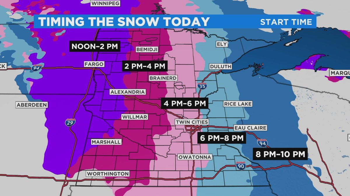 RT @WCCO: Minnesota Weather: Next Dose Of Snow Could Make For Commute Headaches https://t.co/prY57ykQgD https://t.co/Mdujg3E12l