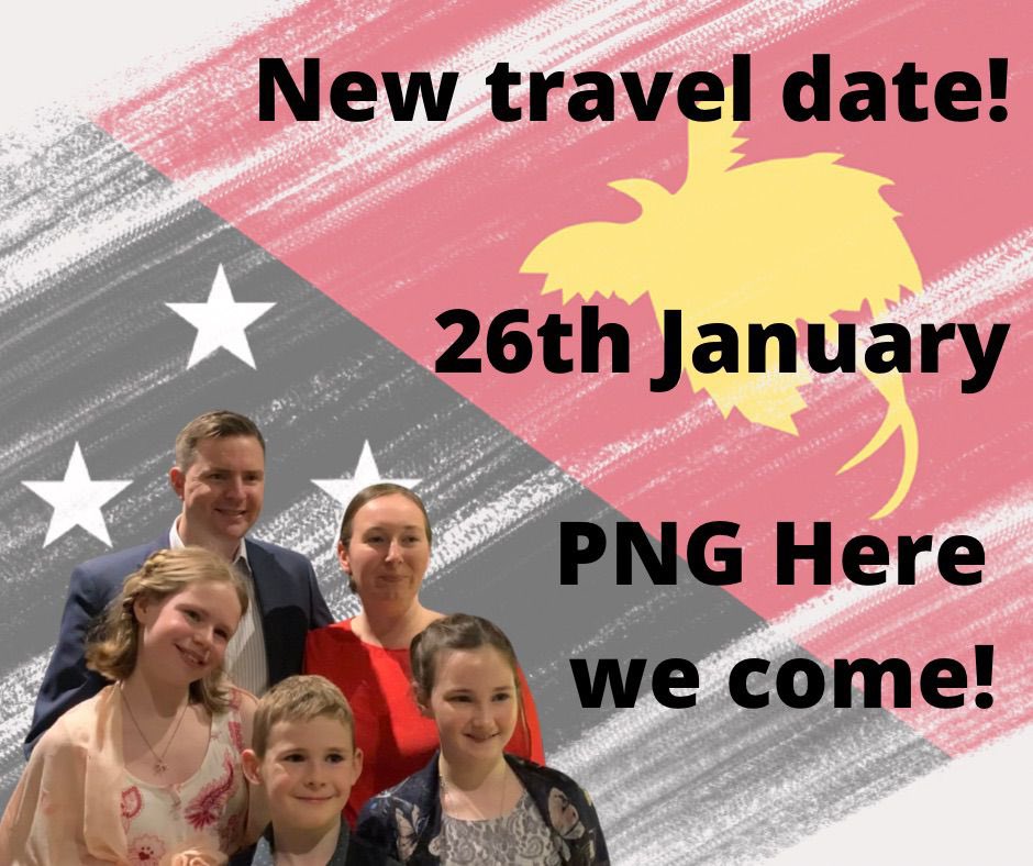 Only 3 more days until we head to #PapuaNewGuinea to work with MAF <a href="/flying4life/">MAF UK</a> for 4 years. Lots of goodbyes this weekend. Lots of packing this week. <a href="/DomFromMAF/">Dom Sant</a>