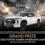 Image for the Tweet beginning: Win a brand new Toyota