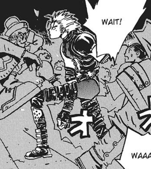 ABOUT TO DRAW VASH IN THIS OUTFIT 