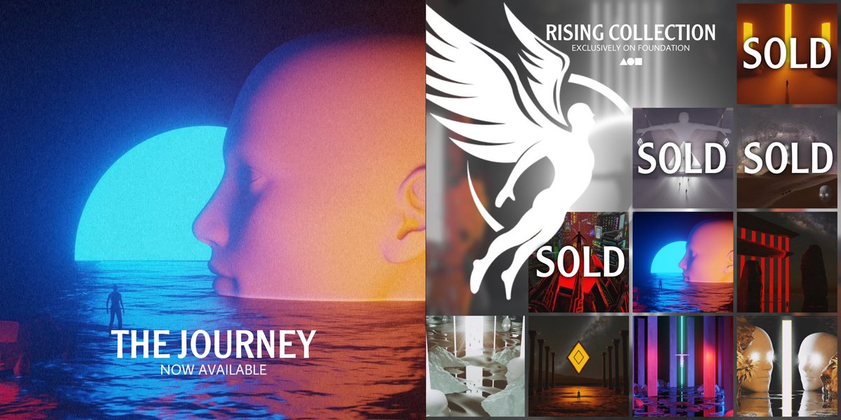The Journey 💎 From (Rising Collection)

It’s not the destination, it’s the journey.

Now Available on @withFND 🌐 
Price: 0.50 $ETH 
Link🔗: foundation.app/@bavugar/risin…

From the fall, we rise..
-
#nft #nfts #nftcommunity #nftcollectors