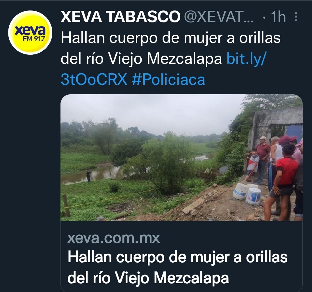 _antonioleyva's tweet photo. Domingo negro en #Tabasco van tres feminicidios, cuerpos de mujeres asesinadas aparecen en tres municipios del Estado, #Centro, #Huimanguillo y #Bancan ....las autoridad rebasada #InterinoMerino @cmmerino 👇🏻 https://t.co/o7hkBu5WI3
