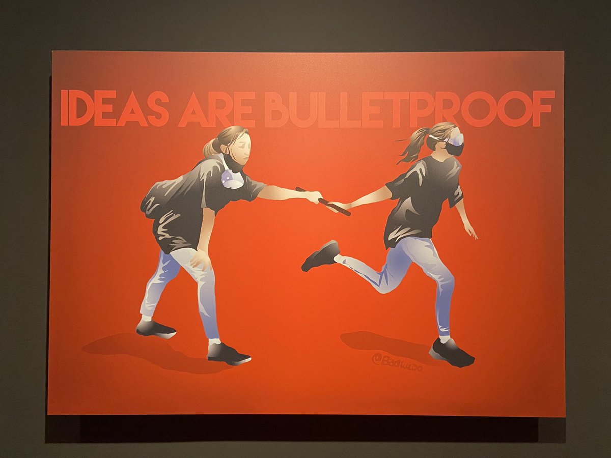 @badiucao Today I visited your exposition in #Brescia: thank you for being so brave and for sharing with us battles that we should fight all over the world. We are with you! #ideasarebulletproof