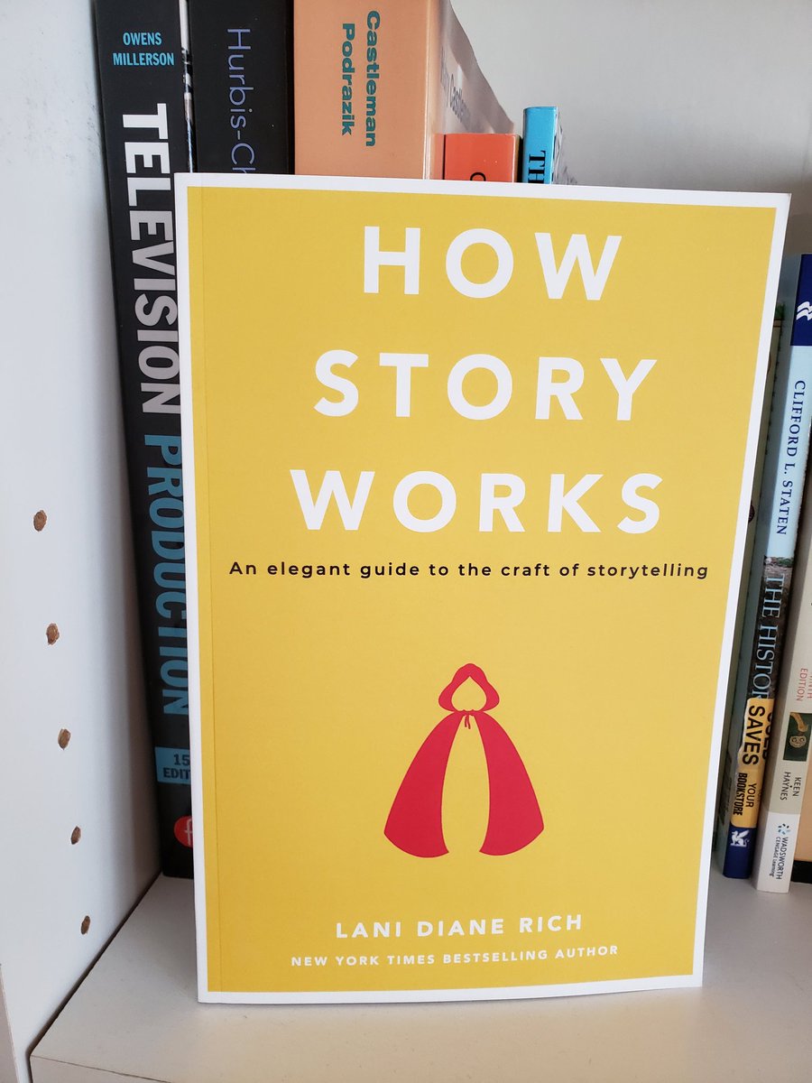 leah_luksetich's tweet photo. I am beyond excited to finally have this! Hard to believe I've been listening to @LaniDianeRich talk about story for over 6 years and now I get to hold her hard-earned knowledge in my hands. Big congrats on this book being out in the world!! 😁 #HowStoryWorks https://t.co/eu2TaEKPAB