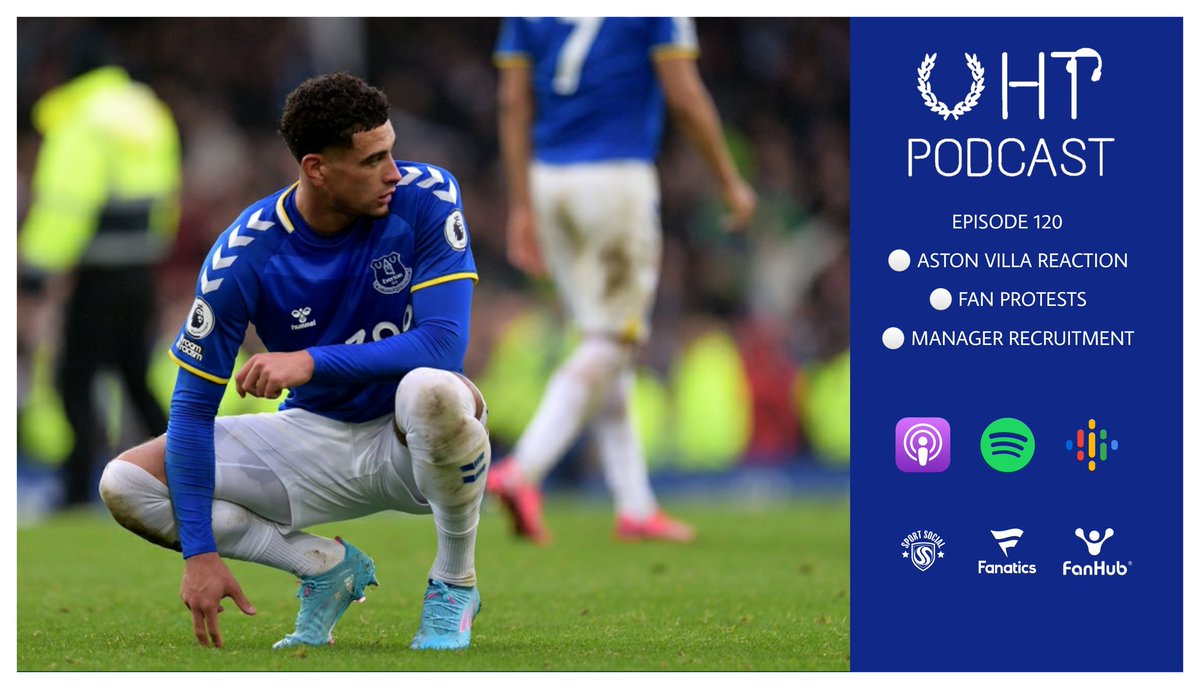 The Unholy Trinity Everton Podcast (@uhtpodcast) on Twitter photo π¨π¨ EPISODE 120 OUT NOW π¨π¨
With special guest <a href="/JakeBall/">Jake Ball</a>
π΅ Aston Villa Reaction
π΅ Fan Protests
π΅ Manager Recruitment
Available now on <a href="/TheSportSocial/">Sport Social Podcast Network</a>, <a href="/FanHub/">FanHub</a>, <a href="/ApplePodcasts/">Apple Podcasts</a>, <a href="/Spotify/">Spotify</a> and <a href="/Google/">Google</a>
#UHTPodcast #EFC #COYB #Everton π¨π¨ EPISODE 120 OUT NOW π¨π¨
With special guest <a href="/JakeBall/">Jake Ball</a>
π΅ Aston Villa Reaction
π΅ Fan Protests
π΅ Manager Recruitment
Available now on <a href="/TheSportSocial/">Sport Social Podcast Network</a>, <a href="/FanHub/">FanHub</a>, <a href="/ApplePodcasts/">Apple Podcasts</a>, <a href="/Spotify/">Spotify</a> and <a href="/Google/">Google</a>
#UHTPodcast #EFC #COYB #Everton