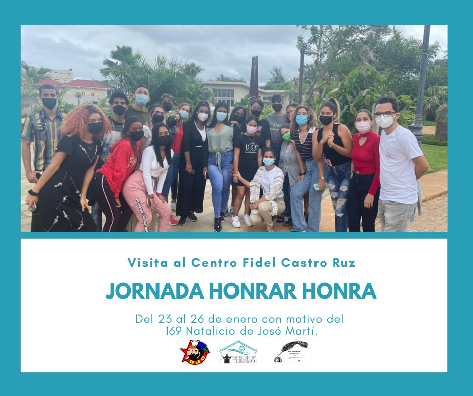 FturUjc's tweet photo. En el día de hoy los militantes de la @FturUjc  y algunos de los miembros del Club Martiano de la @FturUh  estuvieron en el @centrofidel .
@HdezYoan 
@karlagtezz 
@BismarioSardia2 
@neylan_hg 
@leandro_alvnoda 
@UdeLaHabana 
@UJCdeCuba 
@bencomocuesta97 
@YusuamOrtega https://t.co/TH01Tg7R5J