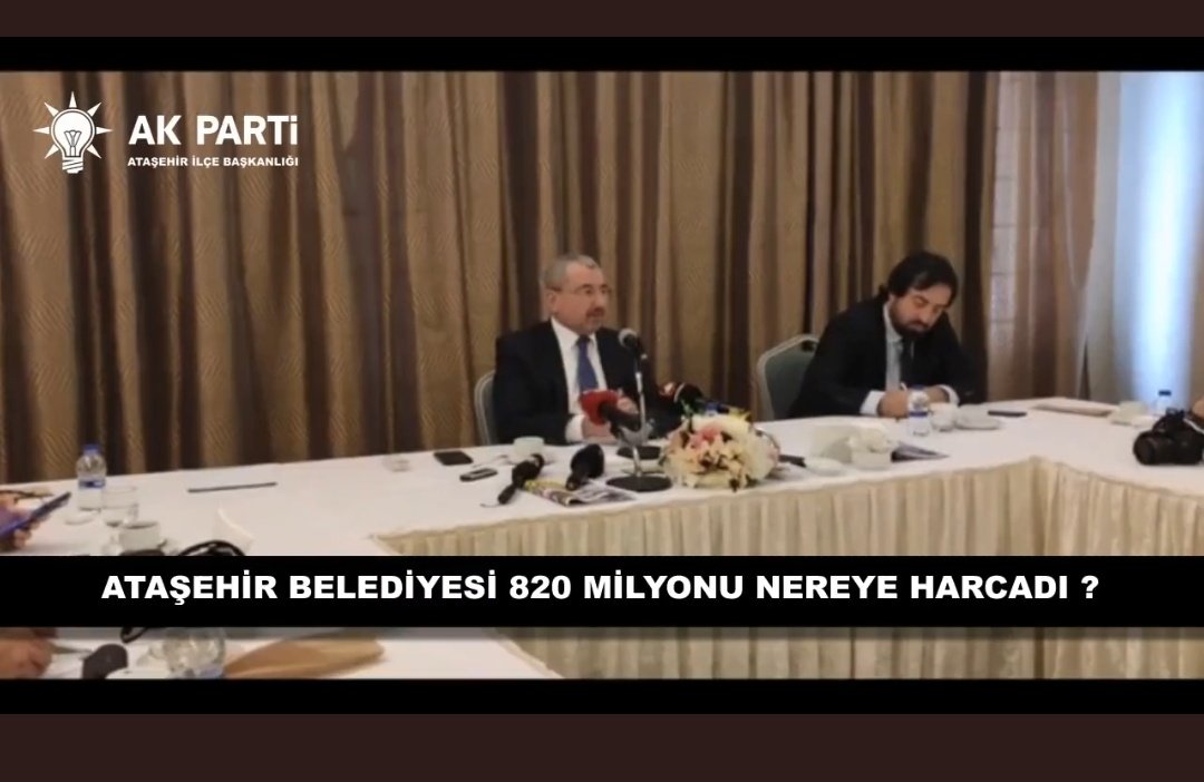 akpartimeclis's tweet photo. Ataşehir Belediyesi; bütçeyi nereye harcıyor?

#MazeretYok #MazeretYok https://t.co/UKOzVwdS3G
