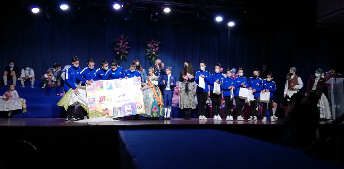 MargaFitkid's tweet photo. Presentación Paula, Fallera Mayor infantil. 
Encantados de compartir este día tan especial contigo 💙 https://t.co/0HA28XL0qW