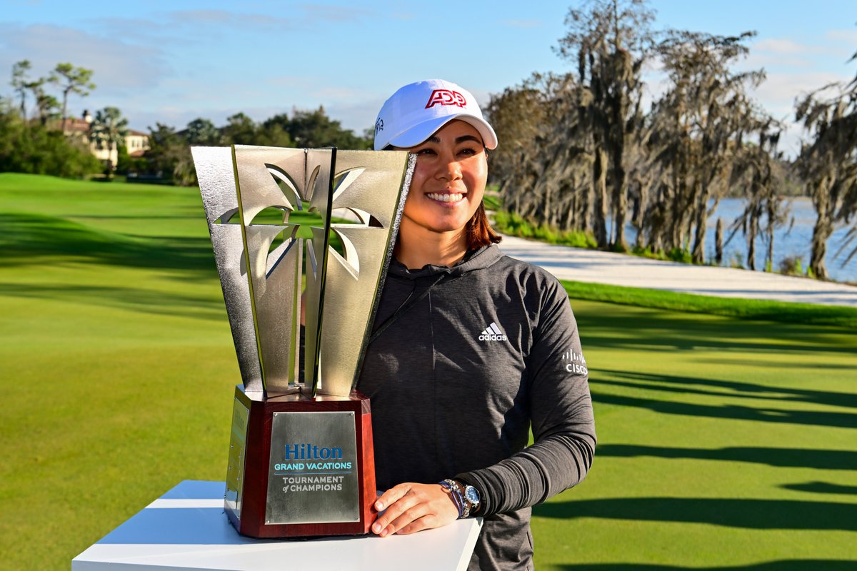 LPGAWomen's tweet photo. Congratulations @daniellekang on winning the #HGVLPGA! 🏆 https://t.co/fzREhcgZGE