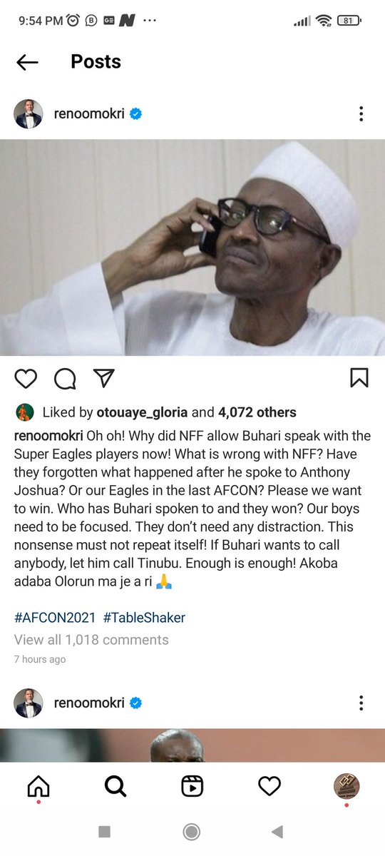 GLOWares's tweet photo. @renoomokri said it this morning

Who do us for this country https://t.co/n1zynTSdIV