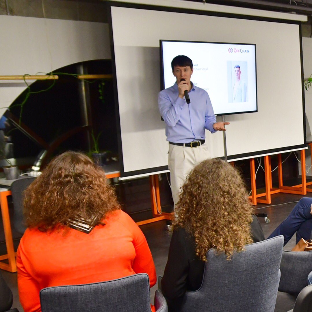 OffKyiv's tweet image. On January 19, 2022, the representative office of the OffChain Social community was launched in Kyiv