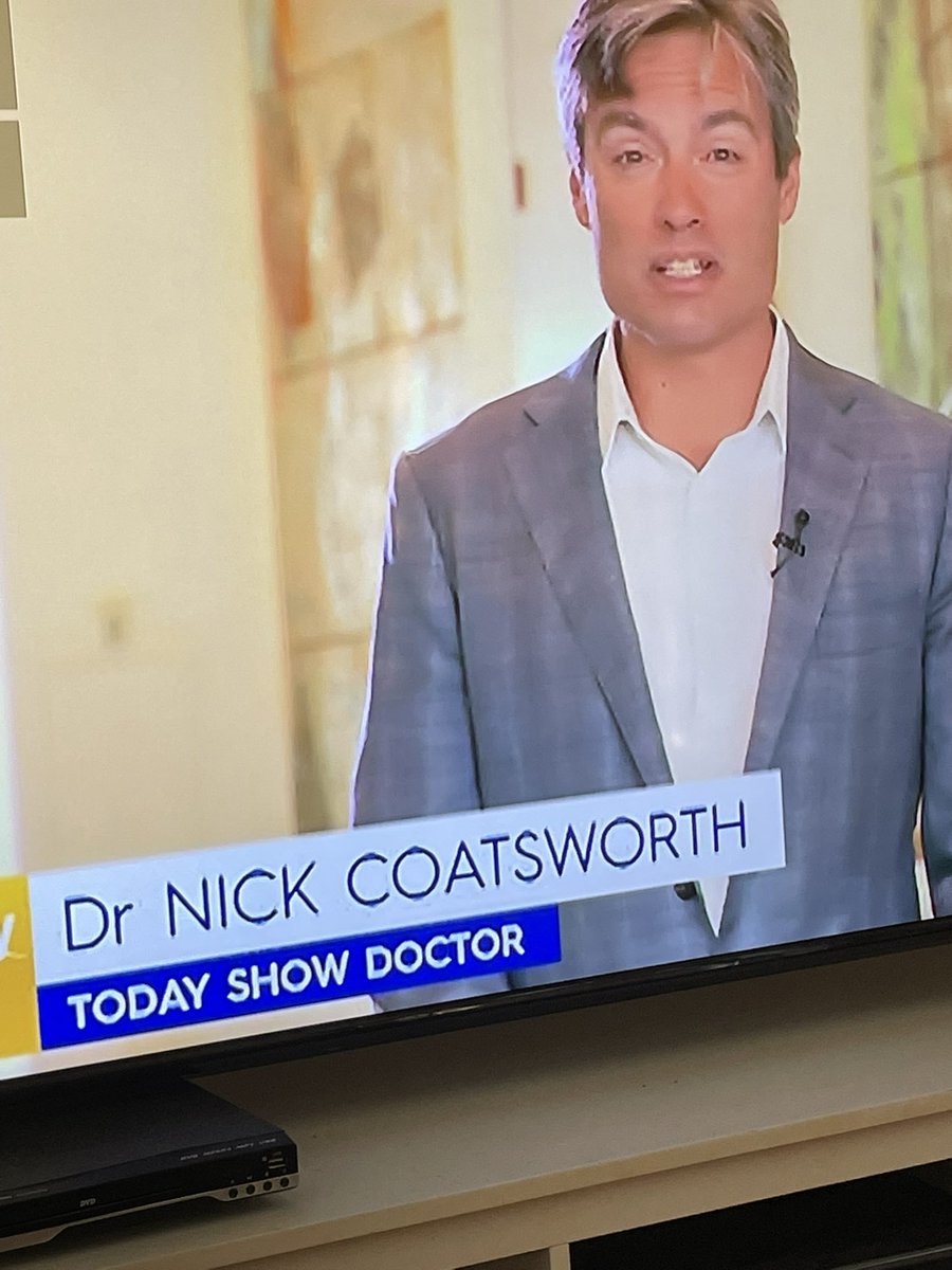 Redcar51's tweet photo. Hey Nick Coatsworth has a new job. He’s The Today Show doctor. Must have missed out on Liberal pre selection https://t.co/kDjkRJMARv