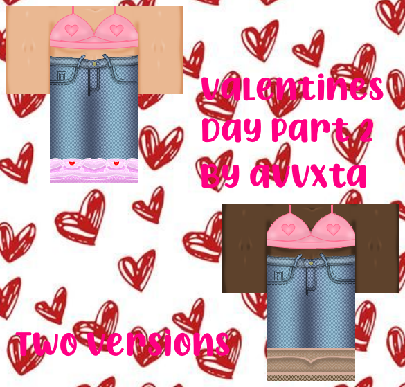 avvxta's tweet photo. Valentines Collection Part 2

♡ Created by avvxta
♡ Uploaded to Avvxta Designs
♡ Hope you enjoy!
♡ Likes + Rts appreciated
♡ Links below

Tags:#RobloxDev #RobloxDesigner #robloxclothingdesigner #Roblox #rtcdesigners #rtc #Robloxdesign #RobloxDesigner #ROBLOX https://t.co/mX5f1IAeJA