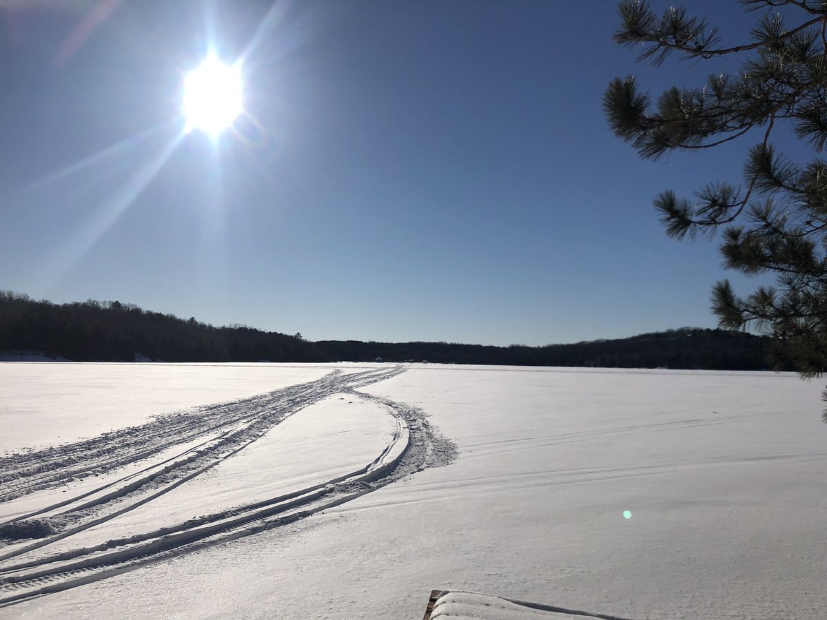 jageddes's tweet photo. Great day for a ski… thru the back bush, over lakes & back again #GetOutside #GoodTired https://t.co/JkyA9Zs4ZY