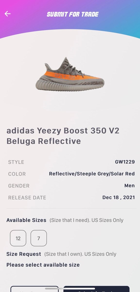 SizeSwapMarket's tweet photo. Wow… so many shoes on the mobile app available for size swap trades!  For a low flat rate fee, get your size swap done today! https://t.co/peHOFnSapE
