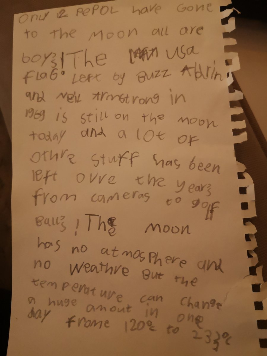 .<a href="/SaturnSheila/">🪐Dr Sheila Kanani🪐 Threads @saturnsheila</a> Look what my 6-year-old daughter wrote after requesting "How to be an Astronaut" for bedtime reading 🥰🌌👩🏾‍🚀