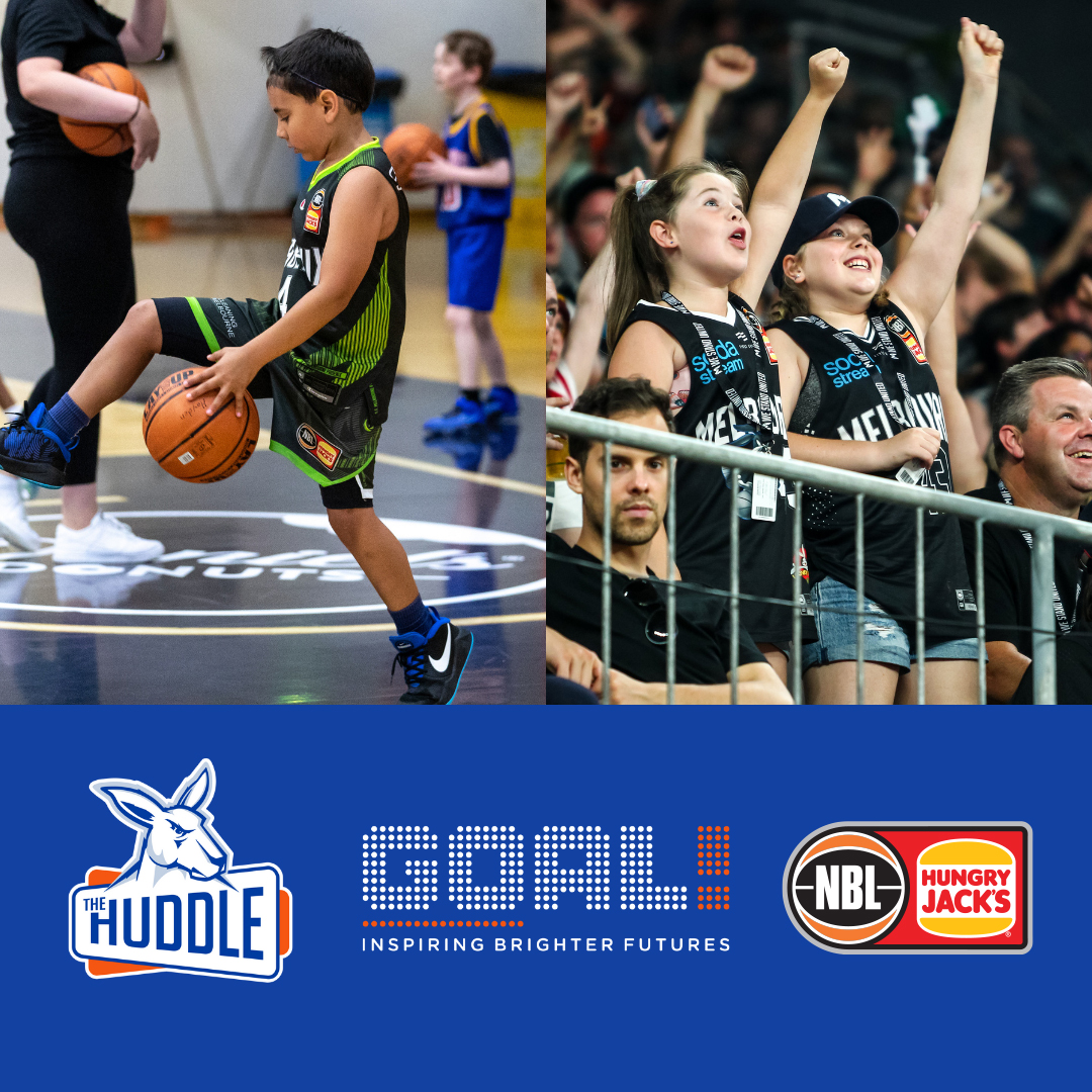 NBL's tweet photo. The NBL is proud to announce a partnership with @HuddleNMFC that will deliver innovative curriculum modules to primary school students through its “GOAL!” program. 

Details here ➡️ https://t.co/cWcgI6wyFk https://t.co/MmuytTVDob