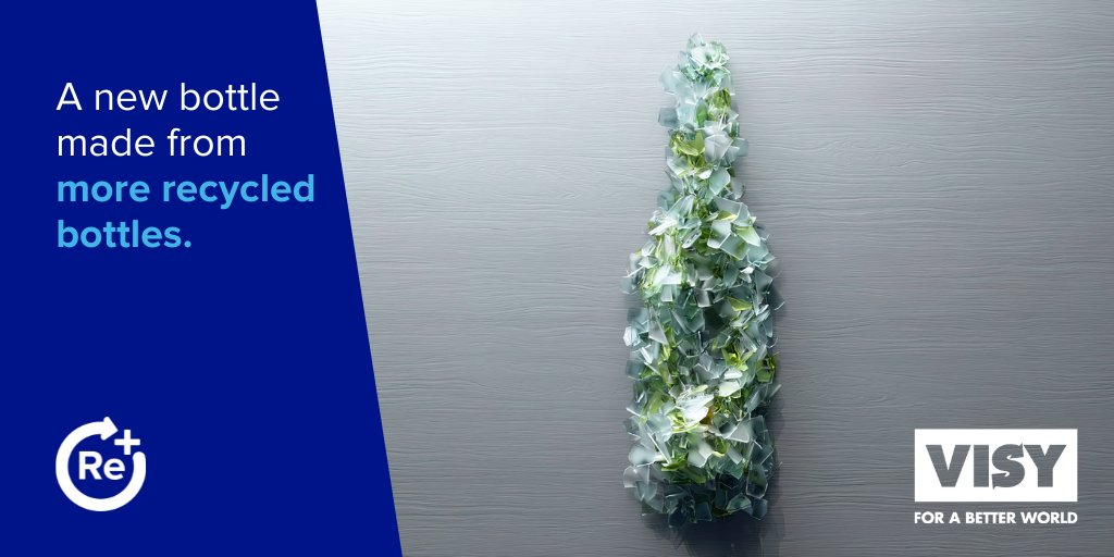 There’s a lot that goes into Visy’s Re+ Glass bottles and jars. In fact, they can be made from more recycled bottles and jars than many other glass products.

Want more from your bottle? Call Visy on 13 8479.

#visy  #forabetterworld  #circulareconomy  #remadeinAustralia