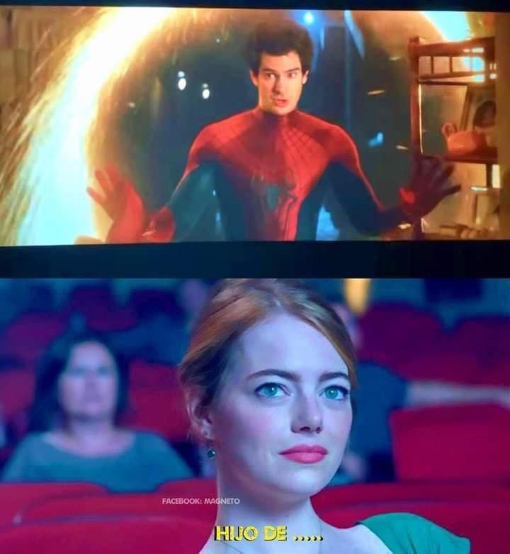 Electroalces's tweet photo. Ese momento cuando Emma se dio cuenta que Andrew le mintió… 🤣🤣
#SpiderMan #NoWayHome #SpiderManNoWayHome https://t.co/RrJ6Lo55zN