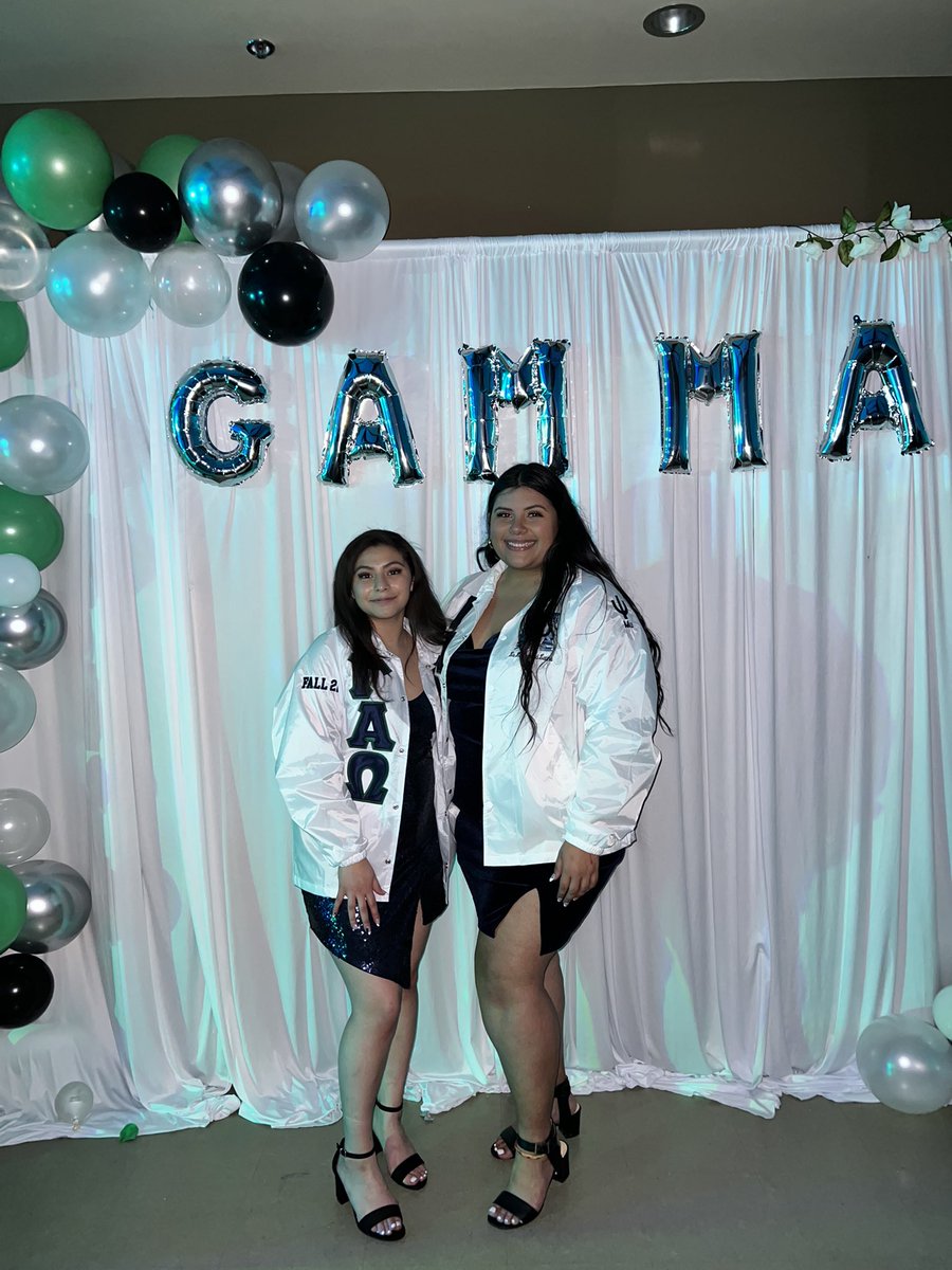 ewu_gammas's tweet photo. 🚨Everyone please welcome the NEWEST and FIERCEST TIGRESAS🚨

We would like to introduce the Fall 2021 Magnanimous Mu line of the Striking Sapphire Psi Chapter of Gamma Alpha Omega Sorority, Inc.

#1 Rebecca ‘Astraea Mahi’ Covarrubias 

#2 America ‘iZla Xiomara’ Simental https://t.co/K7sHoYZNjk