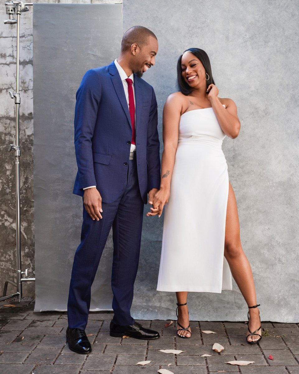 5thandwelshire's tweet photo. Alwayyyysss look at me the way you did today.

So how do you design your love?  

John and Dinesha's story coming soon...

@spruill1 and @dineshaspruill captured by @antwonmaxwellphotoggraphy
Shot at @campspaces

Dinesha wearing the DAWN dress in a Size 8.

Tap to shop or visit t https://t.co/xMONhF5YyI