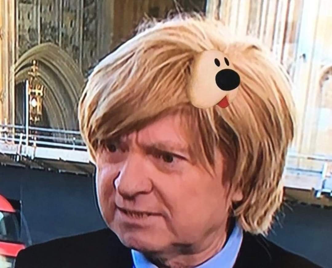 I don't know who did this but they won the internet today! #MichaelFabricant