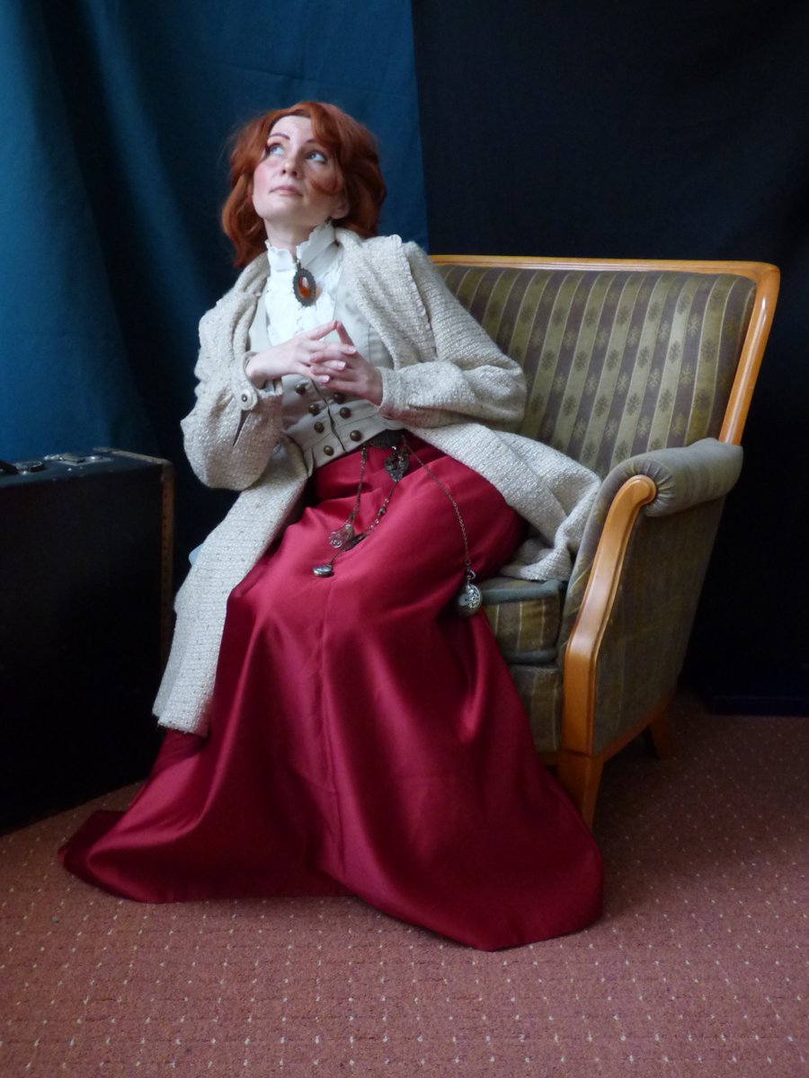 stolen_century's tweet photo. My first attempt to #cosplay #AbigailFix from the brilliant #AroundTheWorldIn80Days ! Next steps: Better hairstyle, better #chatelaine, better bag, better coat. @ATWin80days did such a great job with her character design!
More photos: https://t.co/5s7FjDTeQG https://t.co/Fkn5BVdpOu