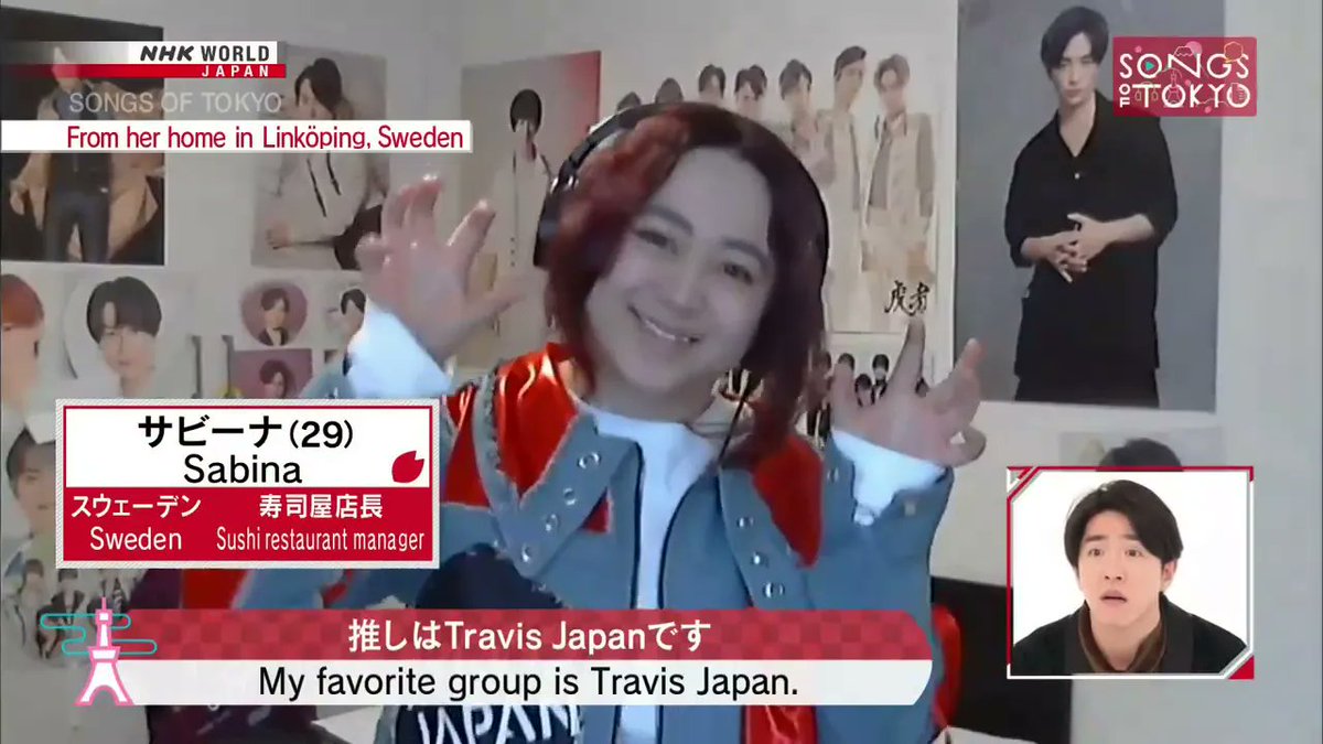 sabimiens's tweet photo. 🐯like a tiger in the wild🐯

Hi, my name is Sabina and I was on #SONGSOFTOKYO again. 🐯💜

This time, I got to talk about and promote my favorite Junior group #TravisJapan/ #トラジャ ! 

Thank you so much for this amazing opportunity! 💜 https://t.co/xZD8iqn8Cw