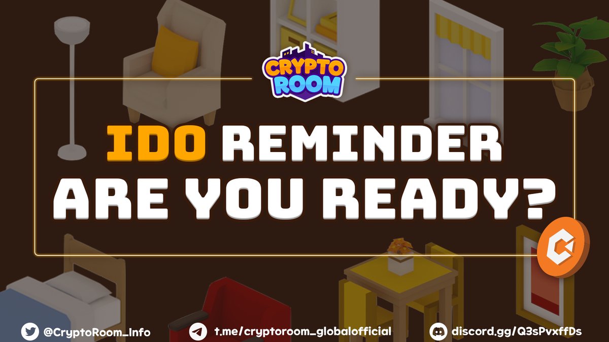 CryptoRoom_Info's tweet photo. 📢📢#CryptoRoon IDO ON PINKSALE IS NOW LIVE!

Head over https://t.co/G8oVfGQMaW
and start claiming #CRT tokens now!

Whitelist allocators will be available for first 30 min.
Public Sales will be following after that!

#IDO #PinkSale #P2E #cryptocurrency #CryptoRoom https://t.co/O6rqw0OOAg