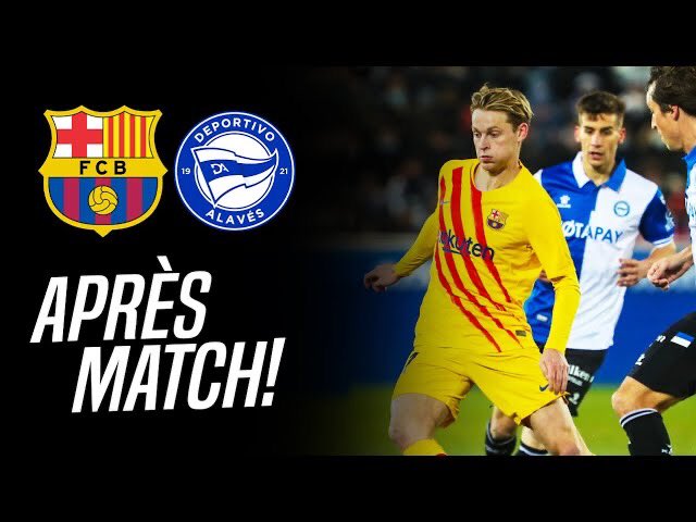 🚨 Frenkie de Jong sauve le Barça ! youtu.be/ubVEGQrXJZo 

Debrief du match