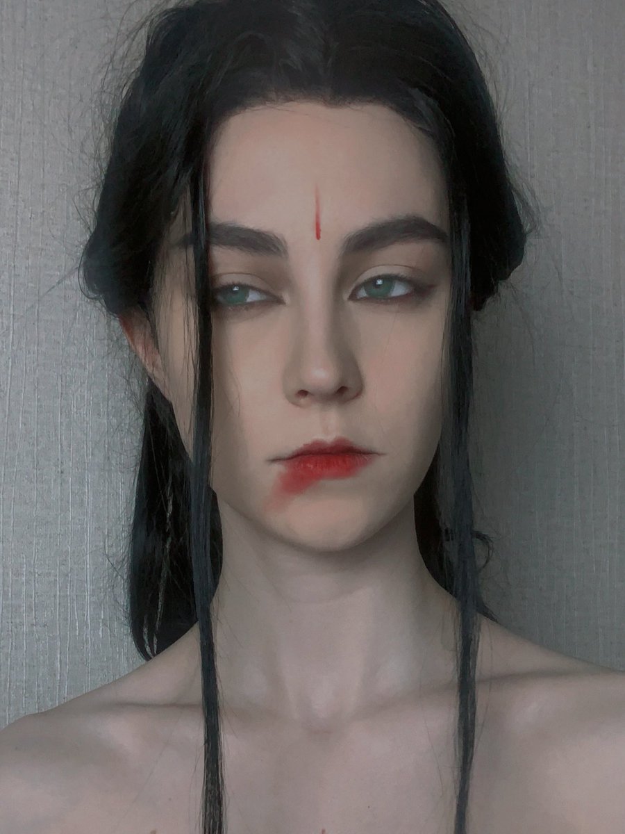 lady_yiling's tweet photo. #shenjiu 🐍💔

идея @KunMartlet https://t.co/XKEsaAkpop
