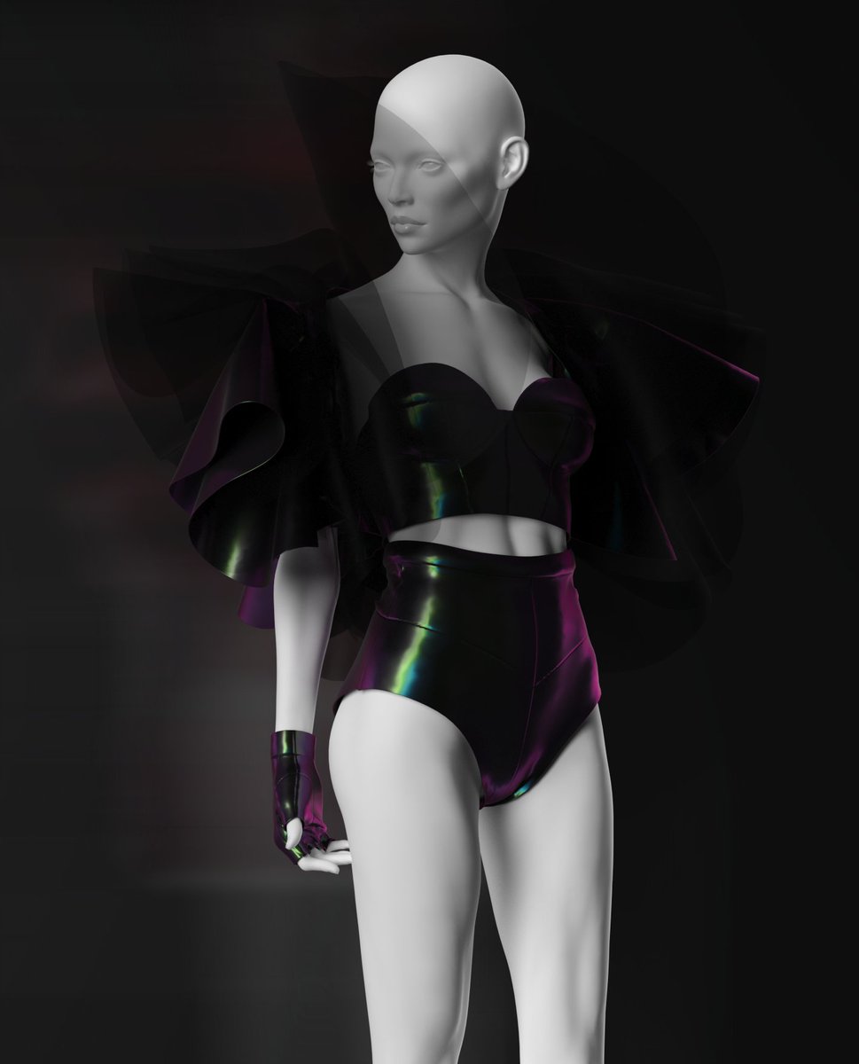LabVingil's tweet photo. Like tnis flounces fashion style 💕
. 
#concept , #fashion and #3dfashion #design by @vingil_3d_fashion 
. 
. 
. 
#digitalfashion #daz3d #digitalart #3dfashiondesign #3dclothing #digitalgarment #nftartwork #clo3d #itsclo3d #marvelousdesigner #marvelousdesigner #nfts #диджиталмода https://t.co/FEMHPupERg