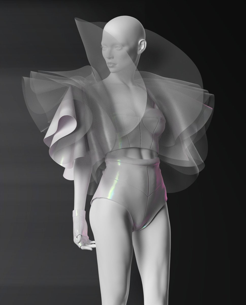 LabVingil's tweet photo. Like tnis flounces fashion style 💕
. 
#concept , #fashion and #3dfashion #design by @vingil_3d_fashion 
. 
. 
. 
#digitalfashion #daz3d #digitalart #3dfashiondesign #3dclothing #digitalgarment #nftartwork #clo3d #itsclo3d #marvelousdesigner #marvelousdesigner #nfts #диджиталмода https://t.co/FEMHPupERg