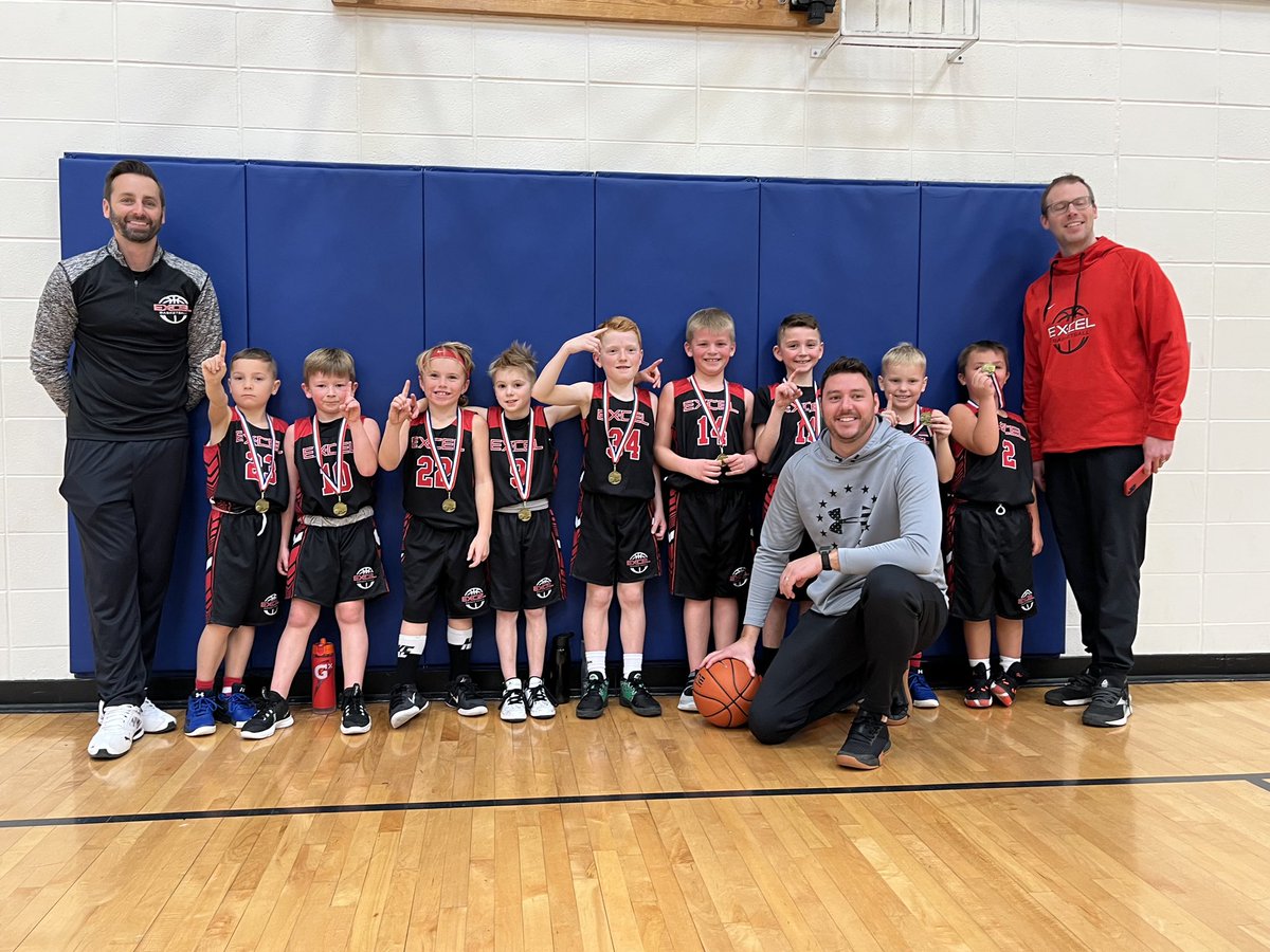 ExcelIowa's tweet image. 2nd Grade Black collected some hardware in Iowa City at the 5th Quarter Sports tournament today.