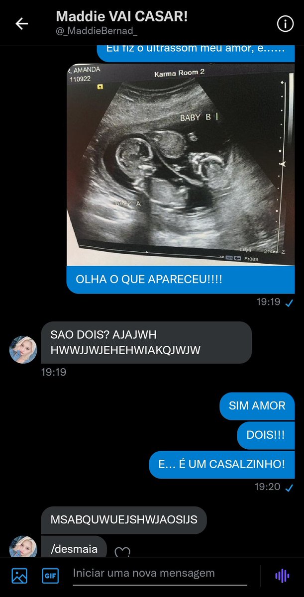 A reação dela-------- 🥺🤏🏻