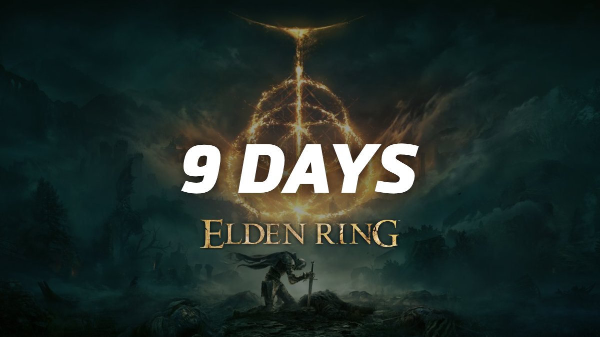 9 days until the release of Elden Ring!